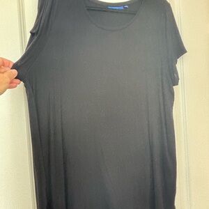 Apt. 9 Black Short Sleeve Tee